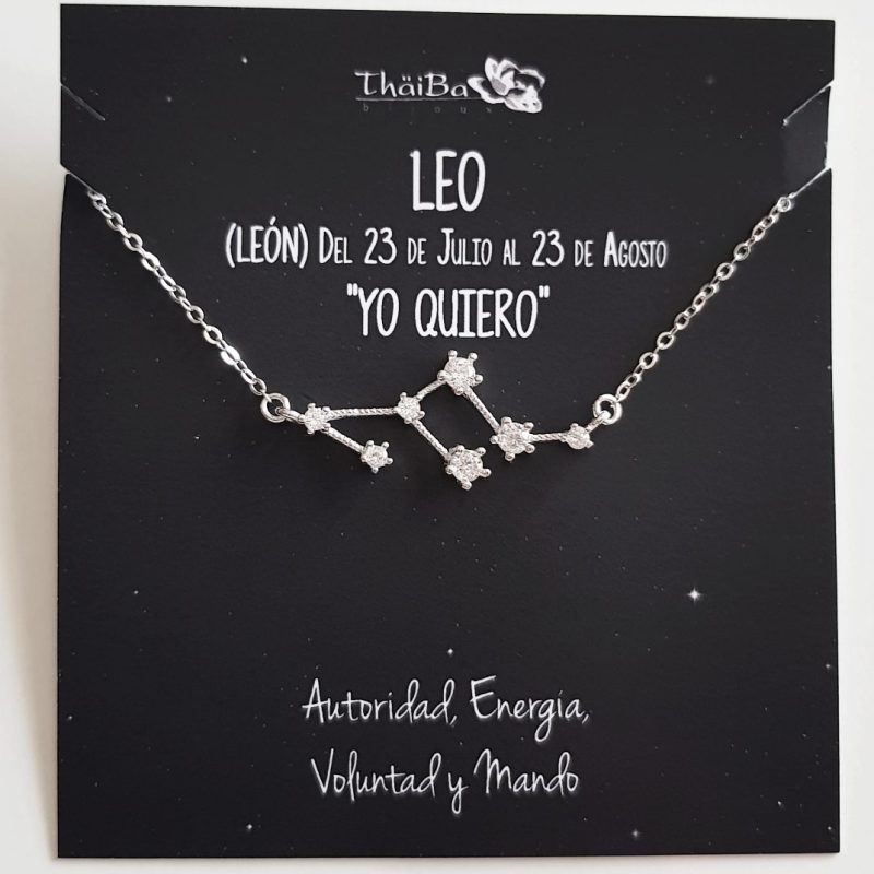 Collar constelaciòn leo