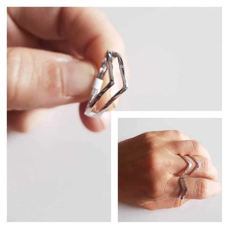 Anillo dos líneas
