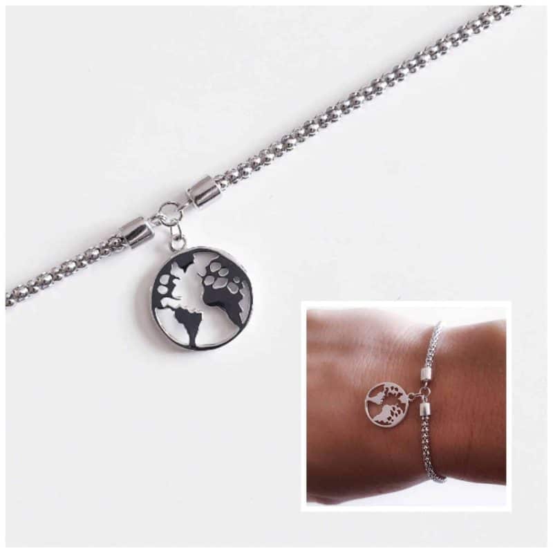 Pulsera mundo
