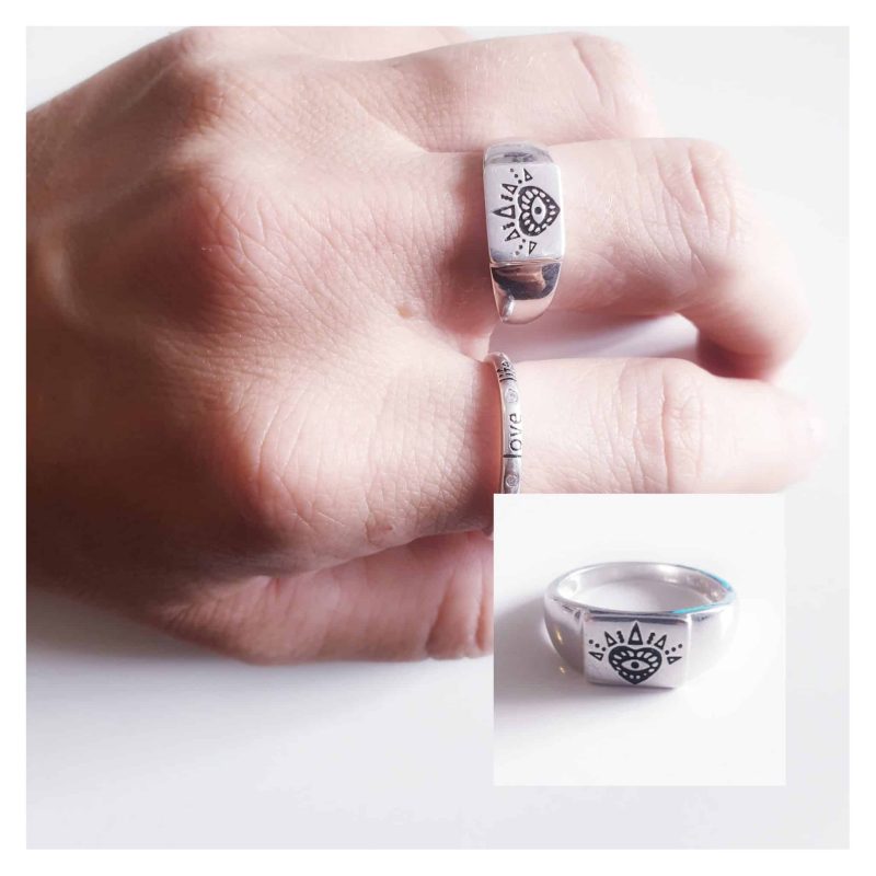 Anillo trendy