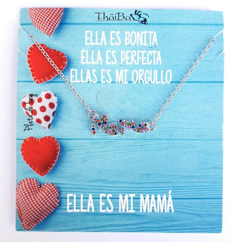 Collar mamà multicolor