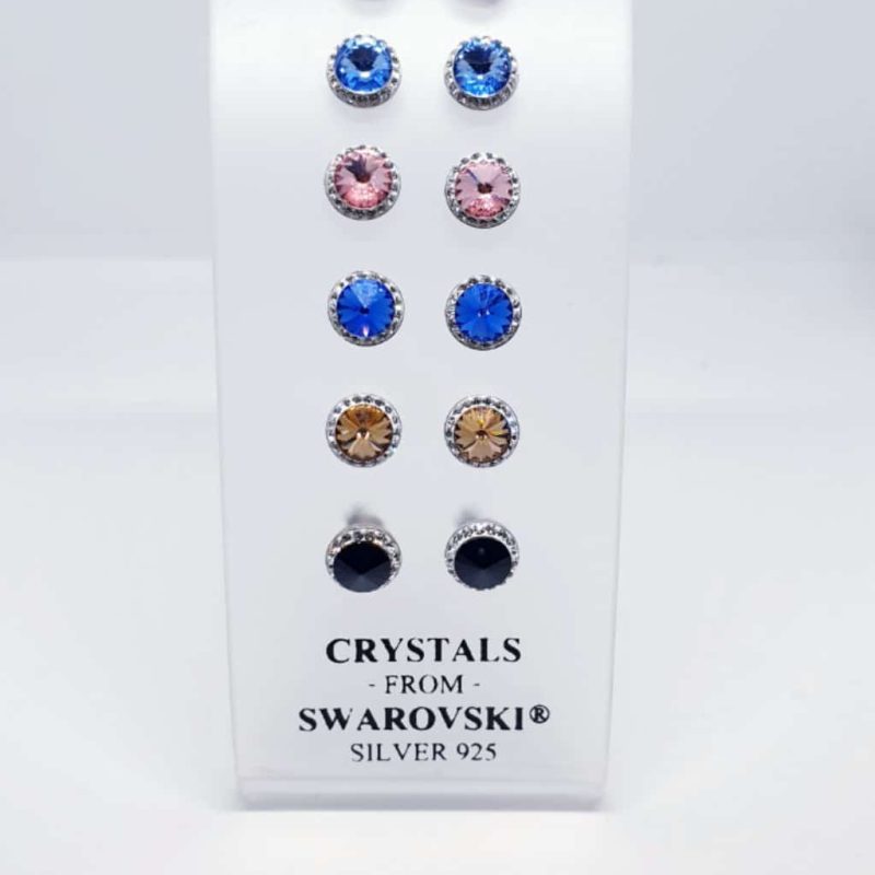 Pendientes swarovski 8 mm