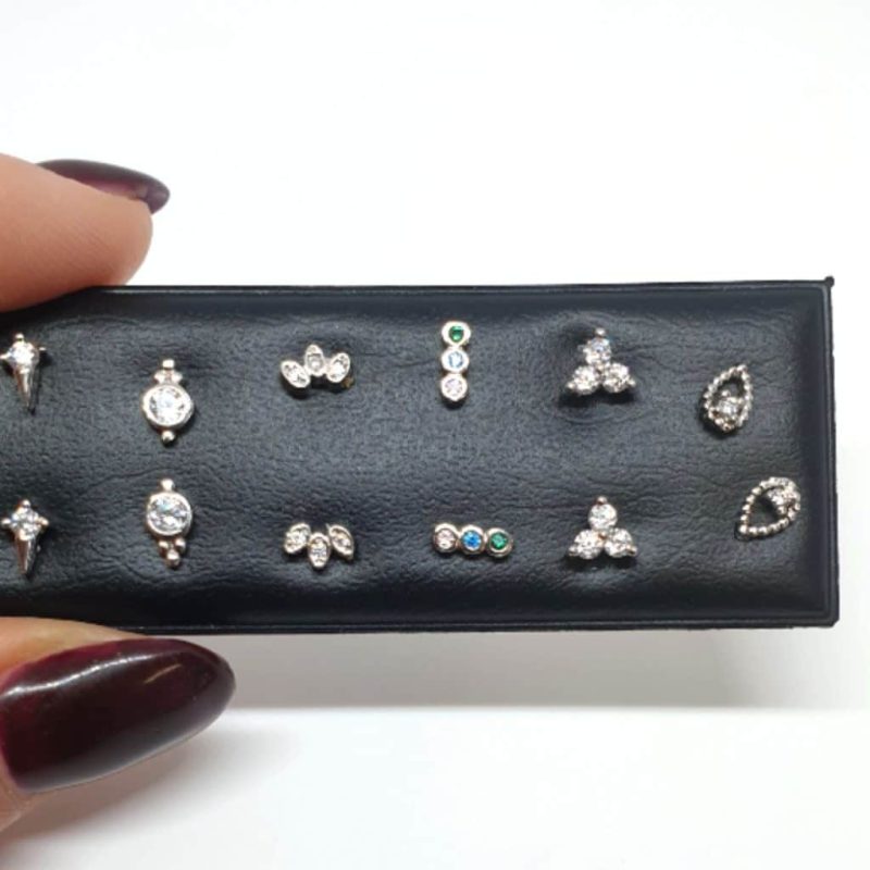 Pendientes mini xs circonitas