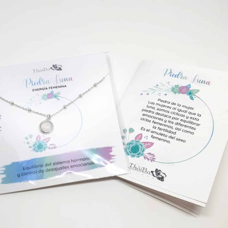 Collar piedra luna