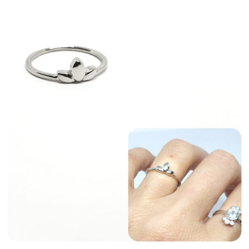 Anillo pétalos