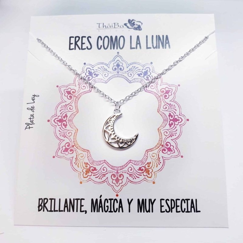 Collar luna mandala