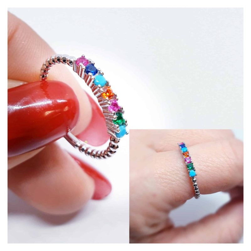 Anillo rainbow