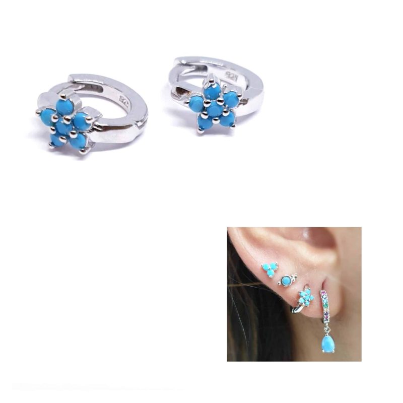 Pendientes petite flor