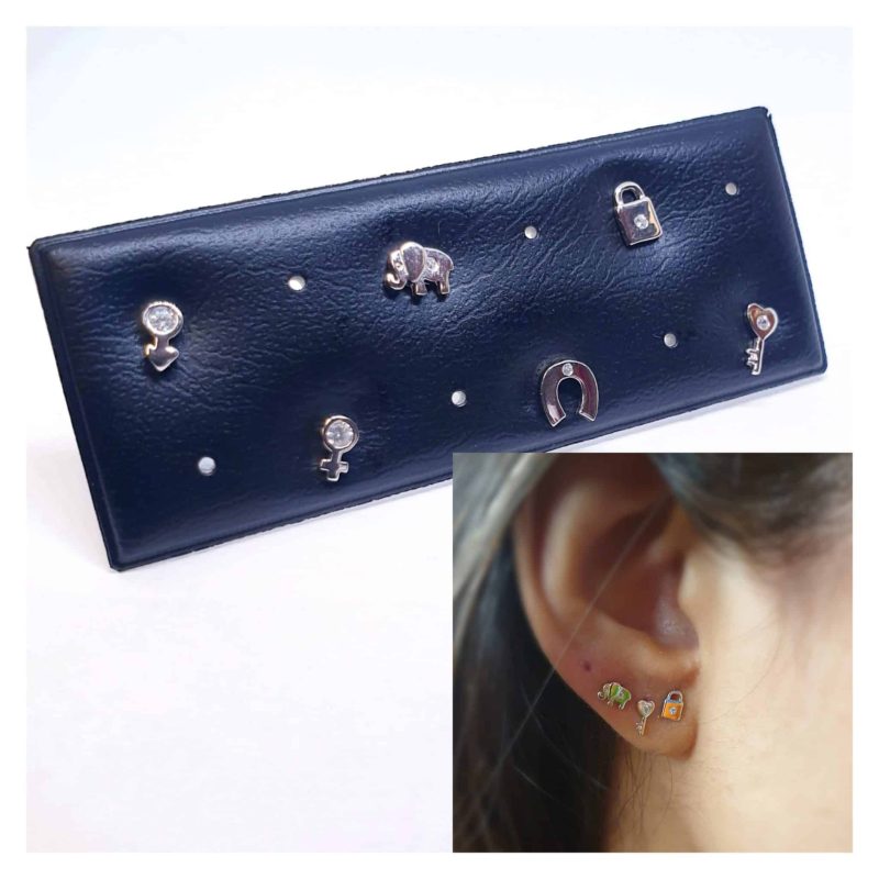 Pendientes mix suerte