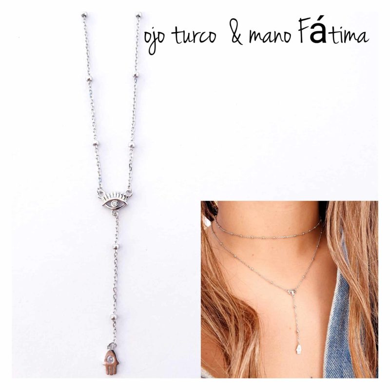 Collar "Y" ojo y mano protección