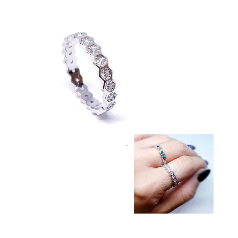 Anillo nido de abeja
