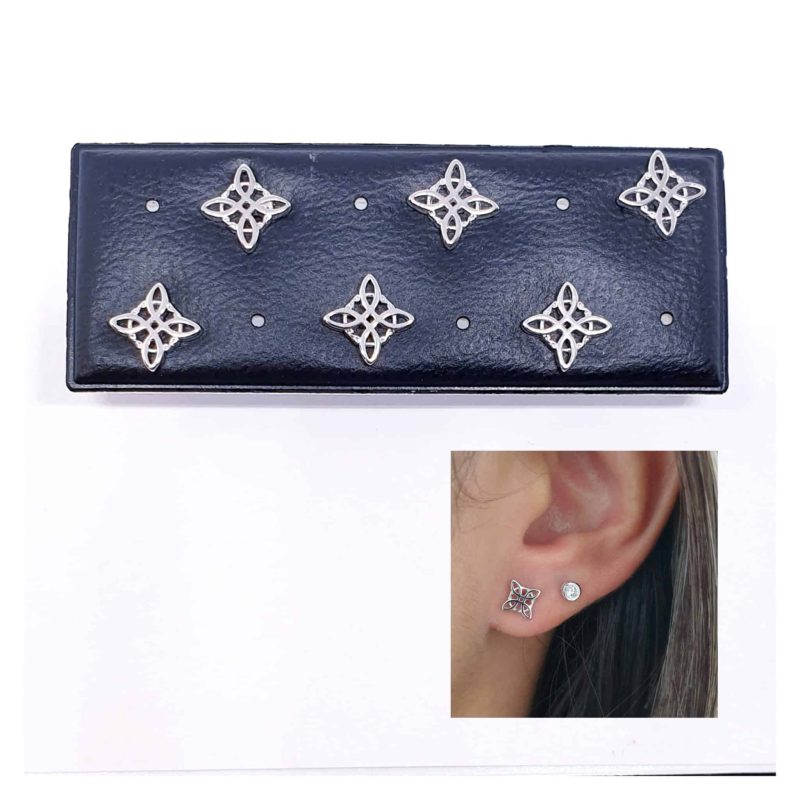 Pendientes nudo de bruja