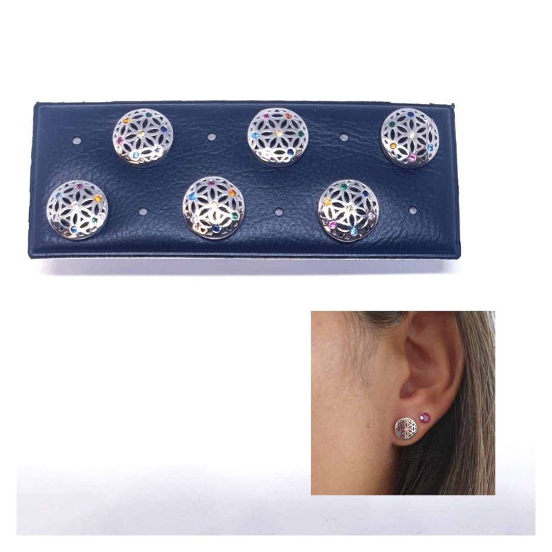 Pendientes flor de la vida
