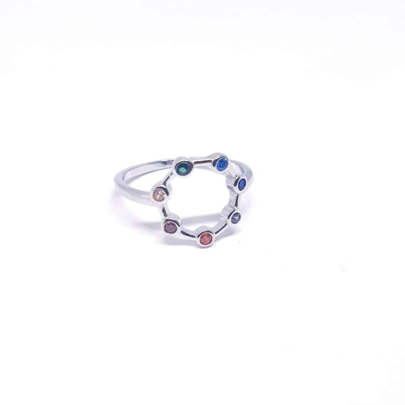 Anillo karma multicolor