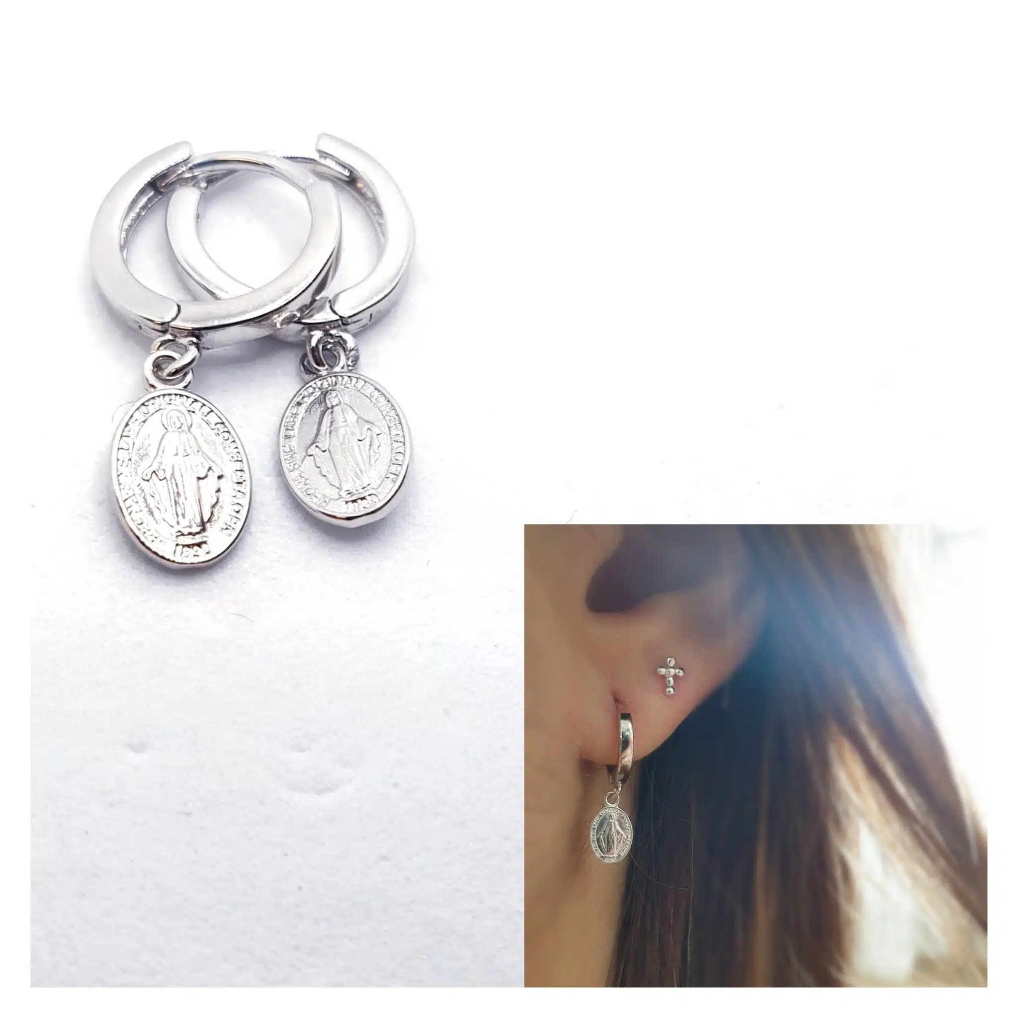 Pendientes Virgen