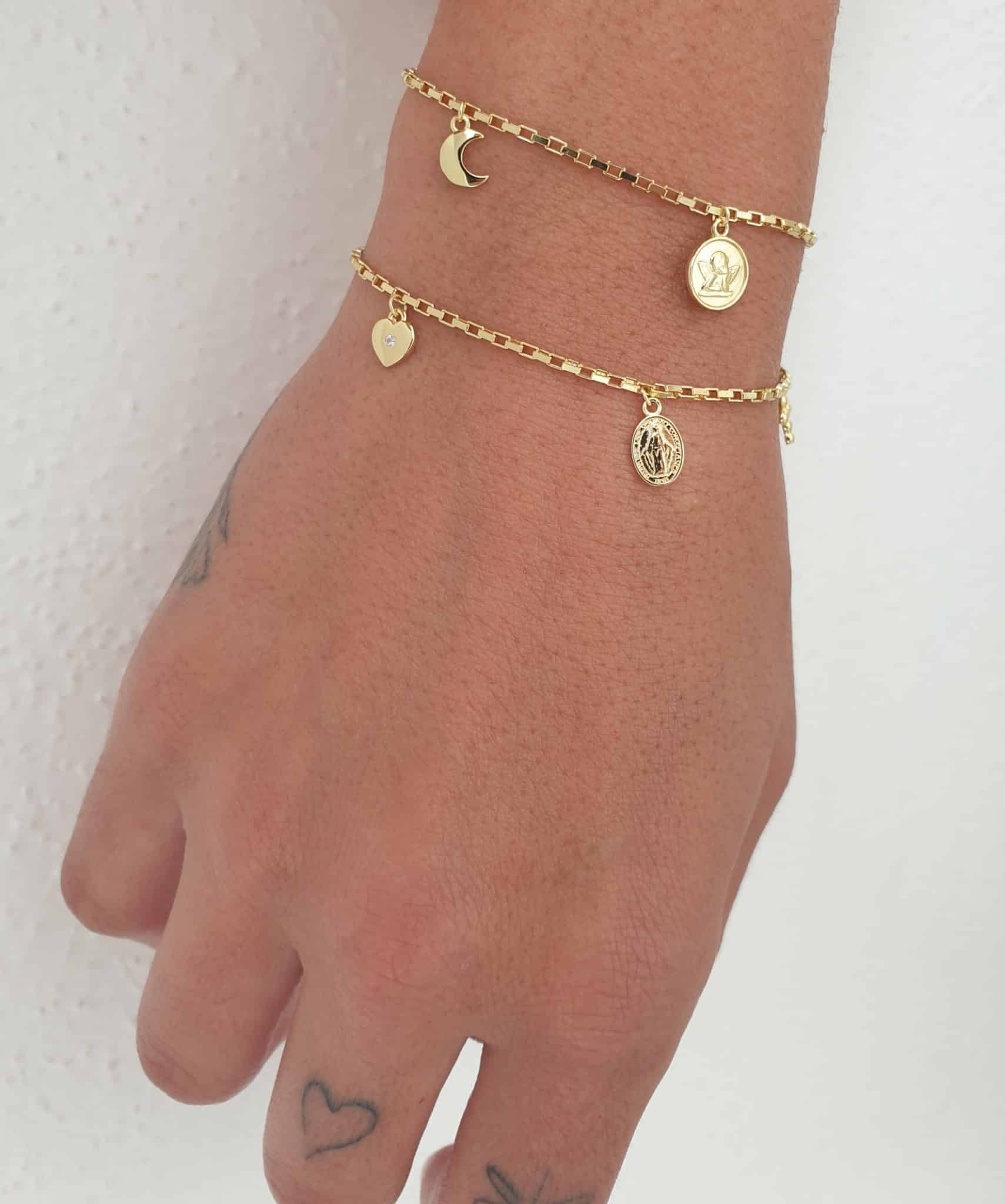 Pulsera Fe oro - Imagen 2