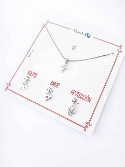 Collar cuatro en uno Fe