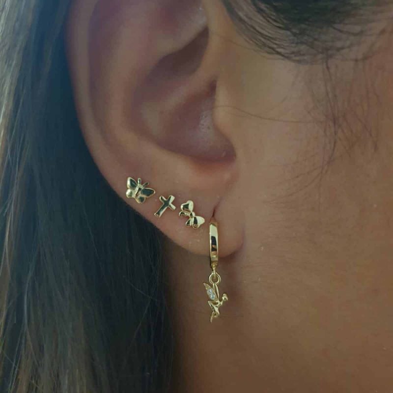 Pendientes Hada oro