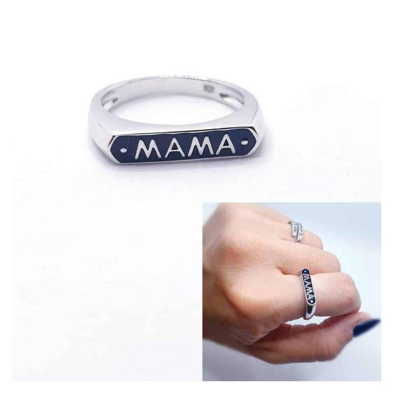 Anillo Mamá negro