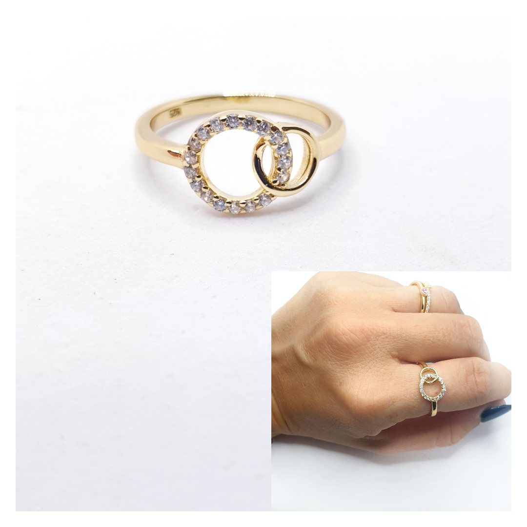 Anillo aros forever oro