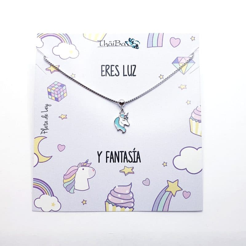 Collar Unicornio infantil