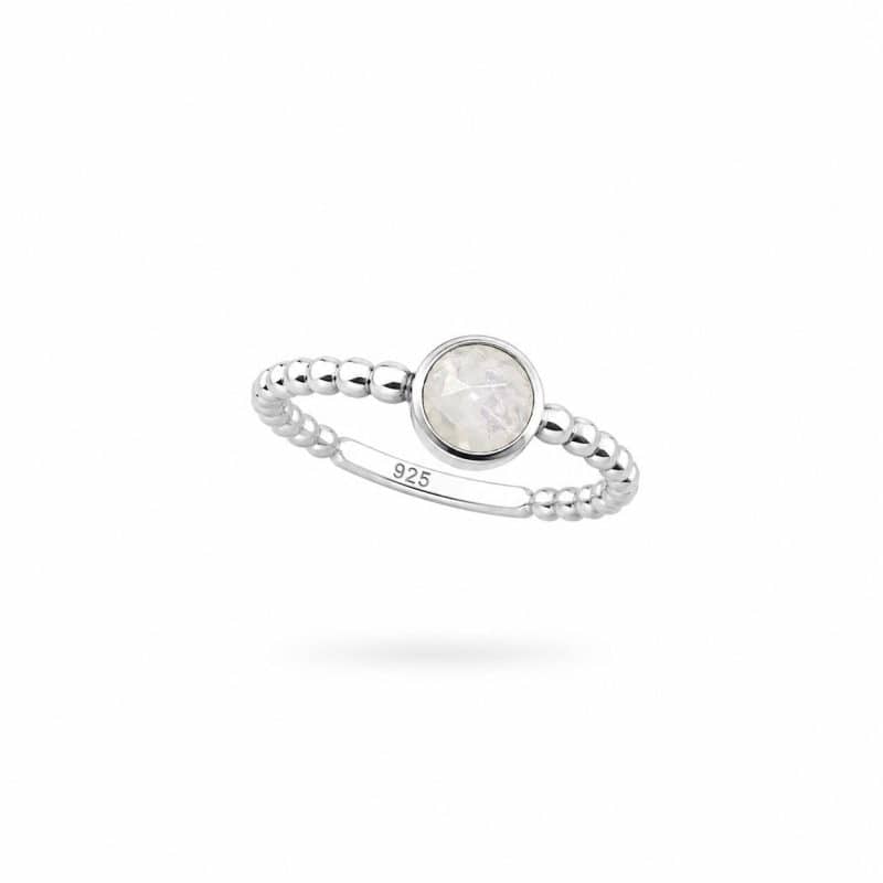 Anillo piedra luna
