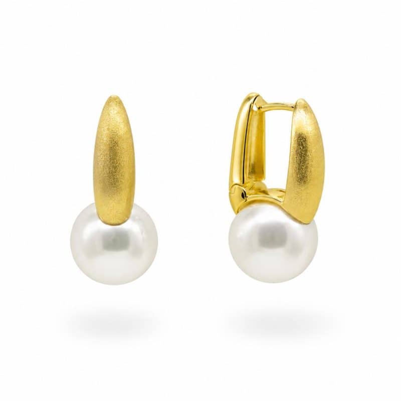 PENDIENTES GOLD PERLA