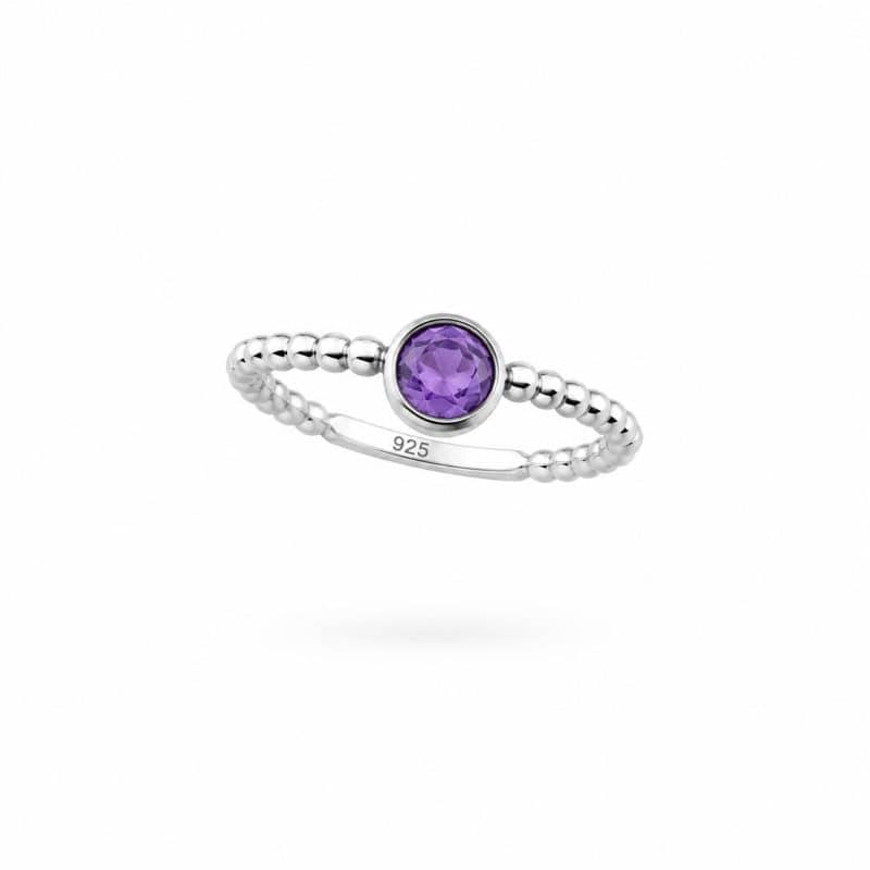 Anillo amatista