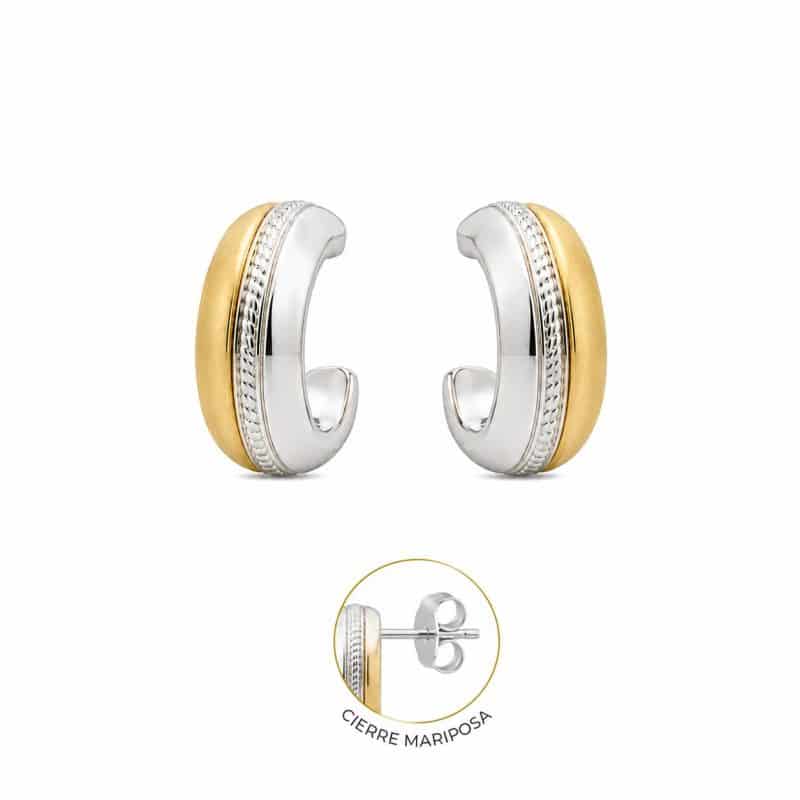 PENDIENTES MEDIA LUNA