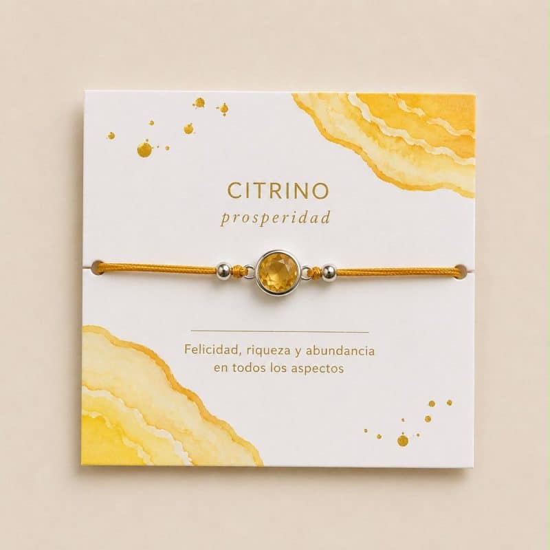 Pulsera citrino