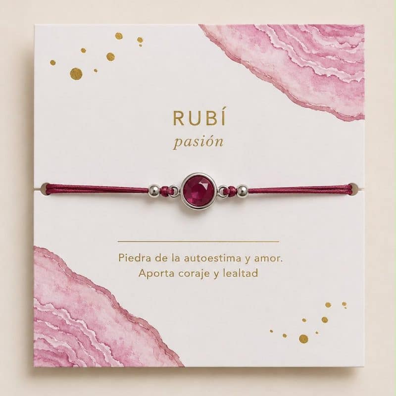 Pulsera Rubí